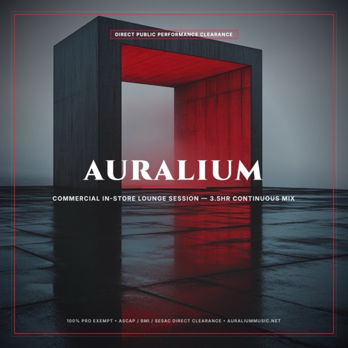 AURALIUM Commercial Lounge License Cover